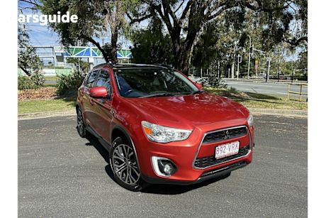Red 2015 Mitsubishi ASX Wagon Xls (4Wd)