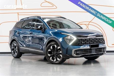 Blue 2022 Kia Sportage SUV GT-LINE 4WD