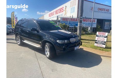 Black 2006 BMW X5 SUV 4X4