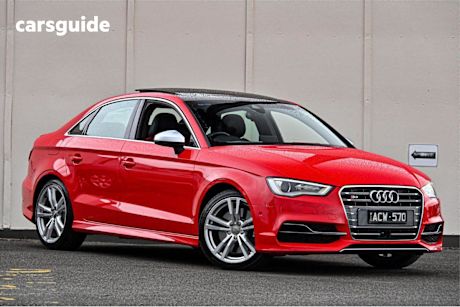 Red 2014 Audi S3 Sedan 4WD