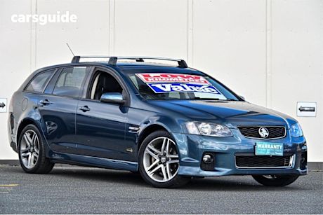 Blue 2011 Holden Commodore SUV SV6 R