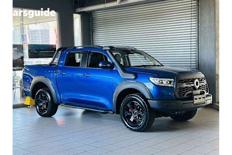 Blue 2025 GWM Cannon Dual Cab Utility XSR (4X4)
