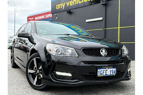 Black 2016 Holden Commodore SUV SV6 BLACK R