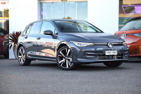 Grey 2025 Volkswagen Golf Hatchback Style