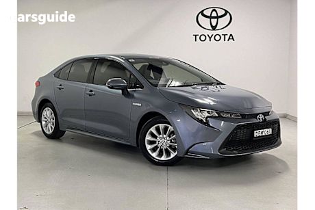 Grey 2022 Toyota Corolla Sedan Ascent Sport Hybrid
