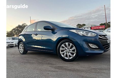 Blue 2013 Hyundai I30 Hatchback Active