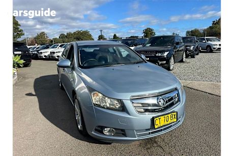 Blue 2009 Holden Cruze Sedan Cdx