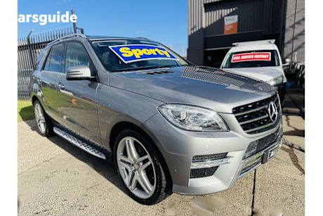 Grey 2014 Mercedes-Benz ML250 Wagon Cdi Bluetec (4X4)