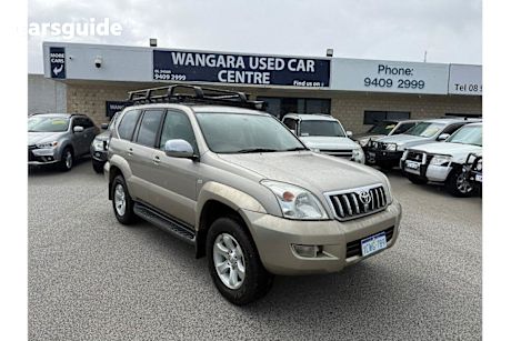 Beige 2003 Toyota Landcruiser Prado Wagon Gxl (4X4)