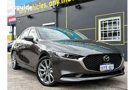 Grey 2023 Mazda 3 Sedan G20 Evolve