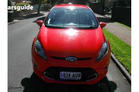 Red 2012 Ford Fiesta Hatchback Zetec