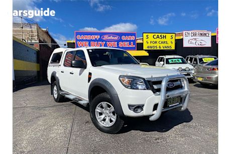 White 2009 Ford Ranger Dual Cab Pick-up Xl (4X2)