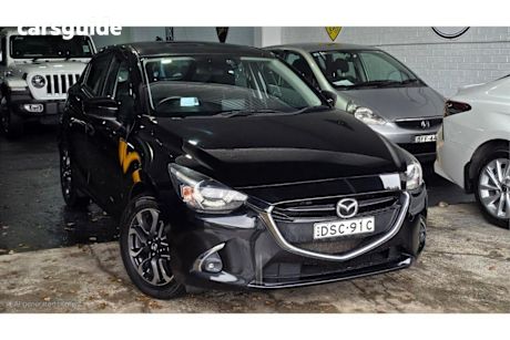 Black 2017 Mazda Mazda2 Hatch GENKI F
