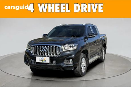 Black 2018 LDV T60 Double Cab Utility Pro (4X4)