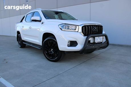 White 2020 LDV T60 Double Cab Utility Trailrider (4X4)