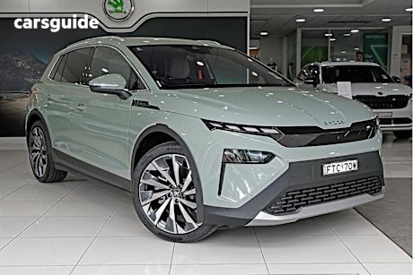 Green 2025 Skoda Elroq SUV 130 YEARS EDITION R