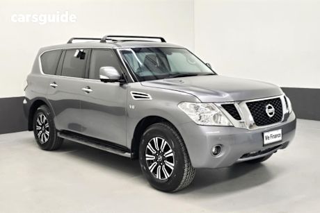 Grey 2017 Nissan Patrol Wagon Ti-L (4X4)