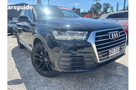 Black 2018 Audi Q7 SUV 50 TDI 4WD