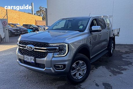 Silver 2025 Ford Ranger Double Cab Chassis Xlt 3.0 (4X4)