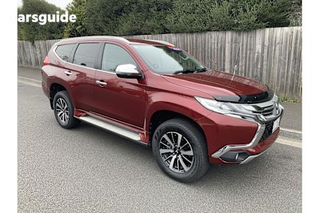 Red 2017 Mitsubishi Pajero Sport Wagon Gls (4X4) 7 Seat