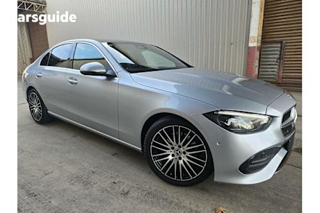 Silver 2022 Mercedes-Benz C200 Sedan Edition C Mhev