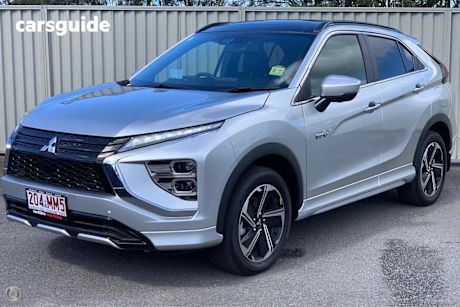 Silver 2024 Mitsubishi Eclipse Cross Wagon Exceed Phev (Awd)