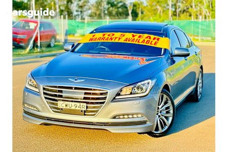 Grey 2015 Hyundai Genesis Sedan (Ultimate Pack)
