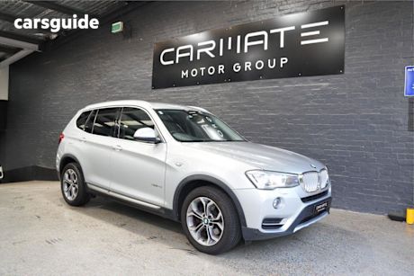 Silver 2014 BMW X3 Wagon Xdrive 20I