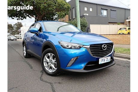 Blue 2015 Mazda CX-3 Wagon Maxx (fwd)