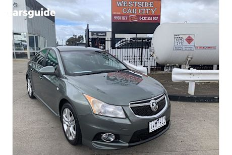 Grey 2013 Holden Cruze Sedan SRI F