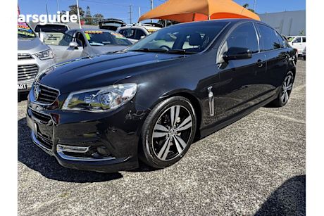 Black 2015 Holden Commodore Sedan Sv6