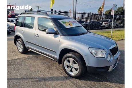 Blue 2012 Skoda Yeti Wagon 77 Tsi (4X2)