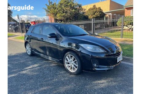 Black 2012 Mazda 3 Hatchback Sp25