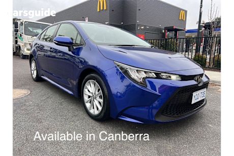 Blue 2022 Toyota Corolla Sedan Ascent Sport