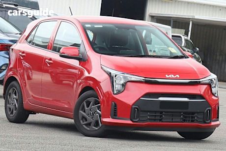Red 2025 Kia Picanto Hatch SPORT F