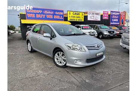 Silver 2012 Toyota Corolla Hatchback Ascent Sport
