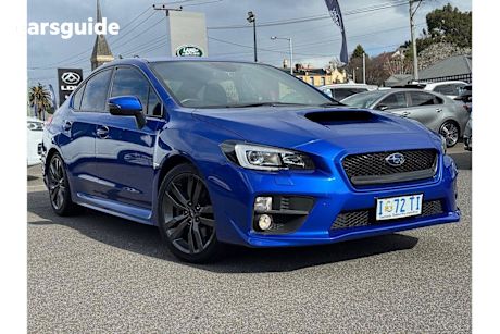 Blue 2017 Subaru WRX Sedan PREMIUM 4WD