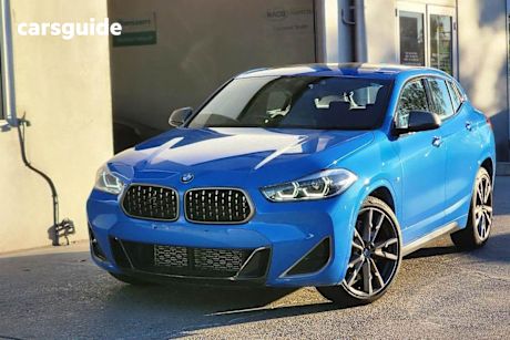 Blue 2021 BMW X2 Wagon M35I