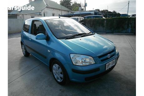 Blue 2004 Hyundai Getz Hatchback Gl