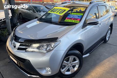 Silver 2013 Toyota RAV4 Wagon Gxl (4X4)