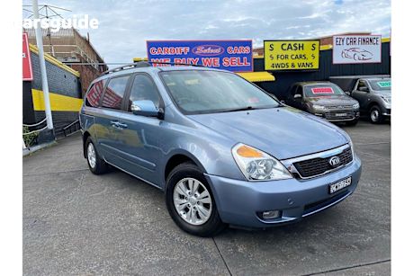 Blue 2012 Kia Grand Carnival Wagon Si