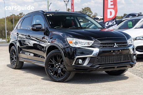 Black 2019 Mitsubishi ASX SUV BLACK EDITION F