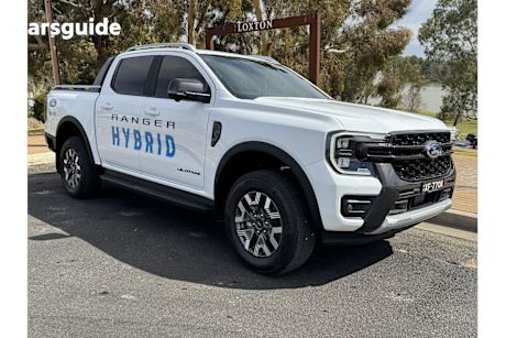 White 2025 Ford Ranger Double Cab Pick Up Phev Wildtrak (4X4)