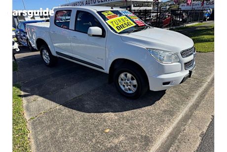 White 2012 Holden Colorado Crew Cab Pickup Lt (4X2)