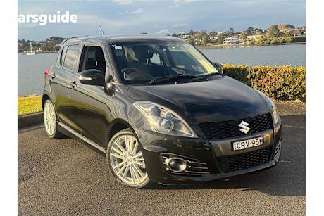 Black 2013 Suzuki Swift Hatch SPORT F