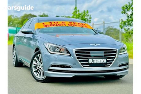 Grey 2016 Hyundai Genesis Sedan