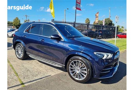 Blue 2019 Mercedes-Benz GLE400 Wagon D 4Matic