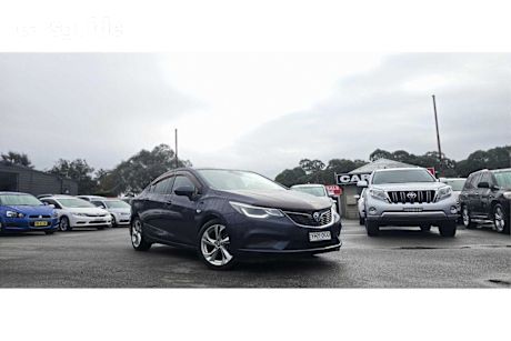 Blue 2017 Holden Astra Sedan Ls Plus