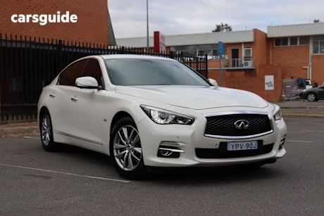 White 2017 Infiniti Q50 Sedan 2.0T GT