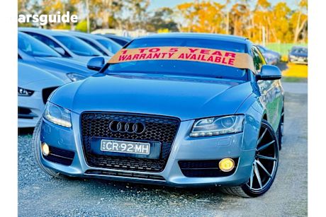 Grey 2009 Audi A5 Coupe 3.0 Tdi Quattro